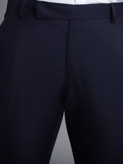 Indian Needle Men's Navy Tapered Fit Formal Trousers - FGP_275Navy_30