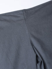 Jompers Women Grey Smart Fit Solid Bottom Flared Trousers - JOP_2128_Grey_S