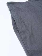 Jompers Women Grey Smart Fit Solid Bottom Flared Trousers - JOP_2128_Grey_S