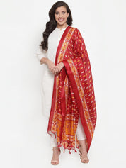 Jompers Women Off-White Solid Kurta with Trousers & Dupatta - JOKS_D8R_1332_Off-White_S