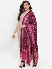 Jompers Women Pink Solid Kurta with Trousers & Dupatta - JOKS_D8P_1332_Pink_S