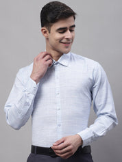 Men Light-Grey Cotton Classic Formal Shirt - SF_868Grey_S
