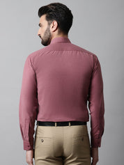 Men Maroon Classic Slim Fit Solid Formal Shirt - SF_867Maroon_S