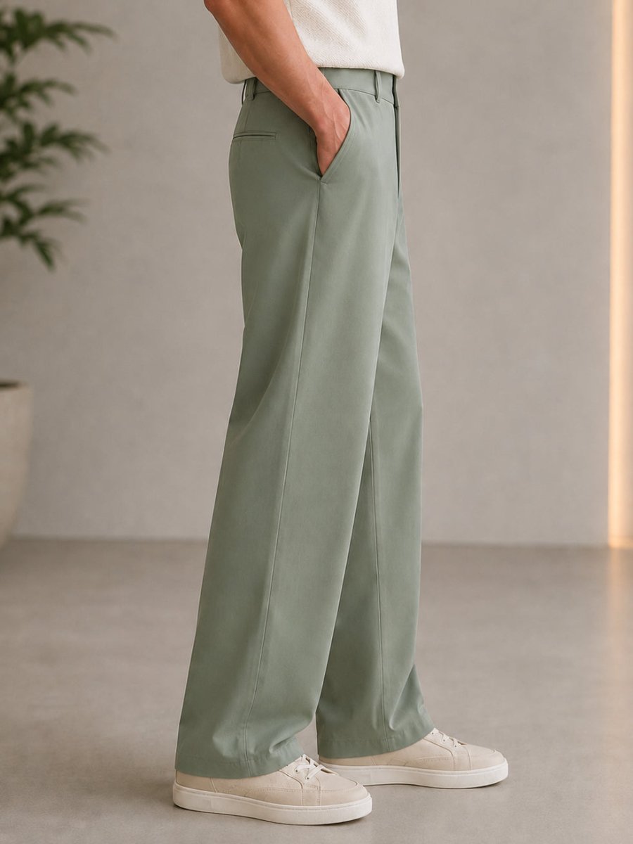 Men Straight Fit Korean Pants - INGP_305Pista_30