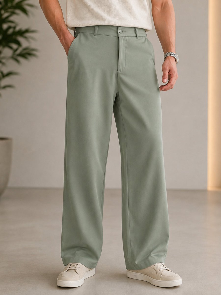 Men Straight Fit Korean Pants - INGP_305Pista_30