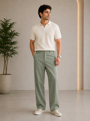 Men Straight Fit Korean Pants - INGP_305Pista_30