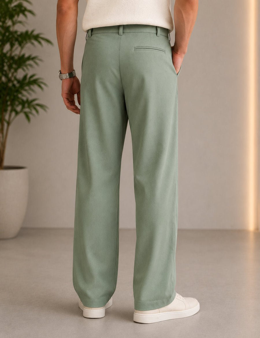 Men Straight Fit Korean Pants - INGP_305Pista_30