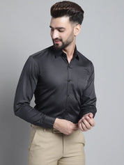 Men's Cotton Solid Formal Shirt - SF_883Olive_S