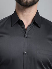 Men's Cotton Solid Formal Shirt - SF_883Olive_S