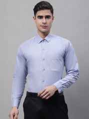 Men's Light-Grey Cotton Solid Formal Shirt - SF_873Light-Grey_S