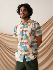 Printed Party Shirt for Men - SF_971Multi_S