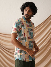 Printed Party Shirt for Men - SF_971Multi_S