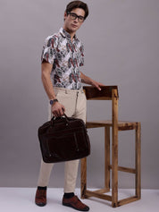 Red Printed Party Shirt for Men - SF_885Red_S