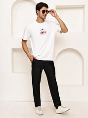 Smart Casual Cotton Blend Pants for Men - FGP_302Black_30