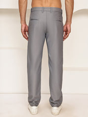 Smart Casual Cotton Blend Pants for Men - FGP_302Light-Grey_30