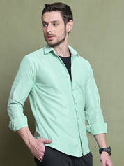 Striped Casual Shirt for Men's - SF_923Pista_S