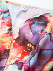 Tendy Printed Wrapped Top - JNT_2006Pink_XS