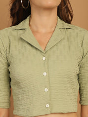 Top and Trouser Woven Design co-ords - JNCS_3010Pista_XS