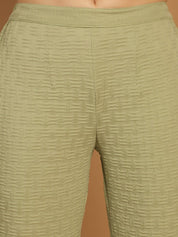 Top and Trouser Woven Design co-ords - JNCS_3010Pista_XS
