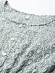 Women Chikankari Work Empire Top - JNT_2011Grey_XS