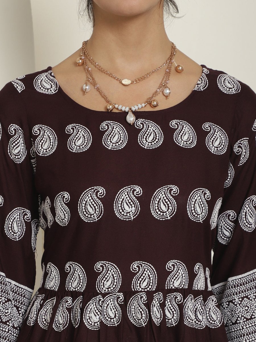 Women Embroidered and Sequin work Co-ords - JNCS_3001Purple_XS