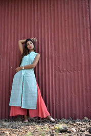 Women Green Solid Straight Kurta - JOK_1032_Green_S