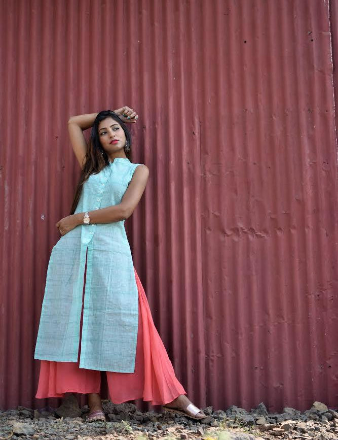 Women Green Solid Straight Kurta - JOK_1032_Green_S